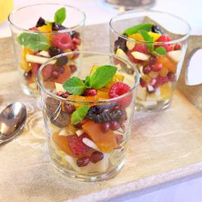 Fresh And Fried Fruit Salad