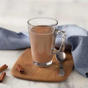Hot Creamy Chocolate With Cinnamon